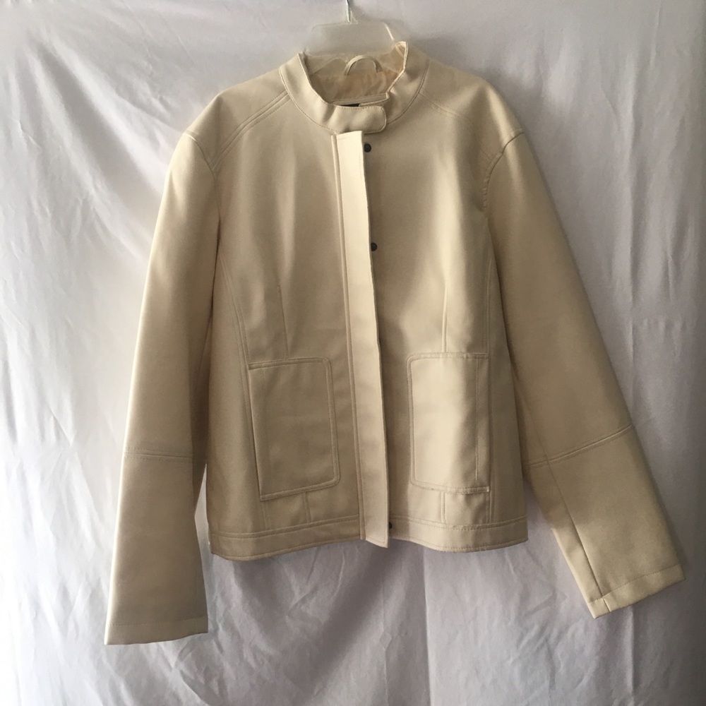 Brandon Thomas  faux leather women's jacket    size L